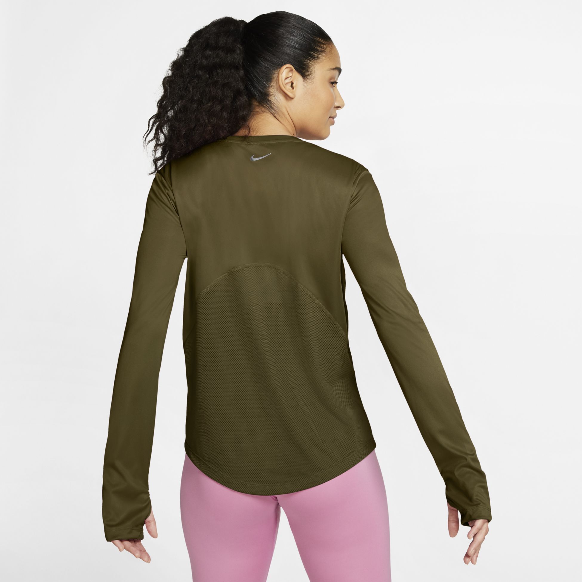 CAMISETA NIKE MILER LS TOP MUJER 519833-308